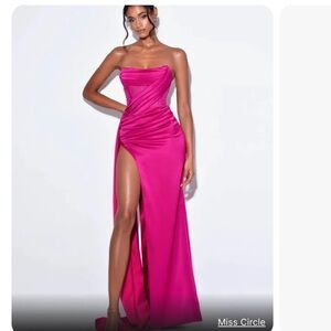 Miss circle gown New with original box, receipt and tag